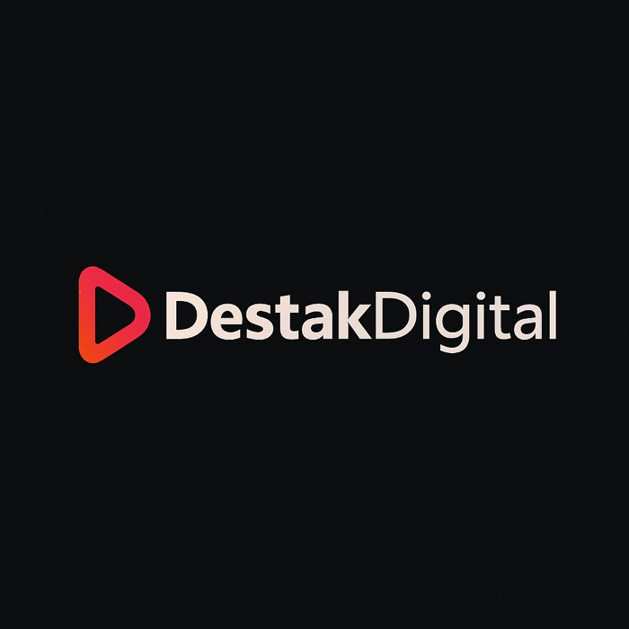 Logo completa da Destak Digital em alta definição